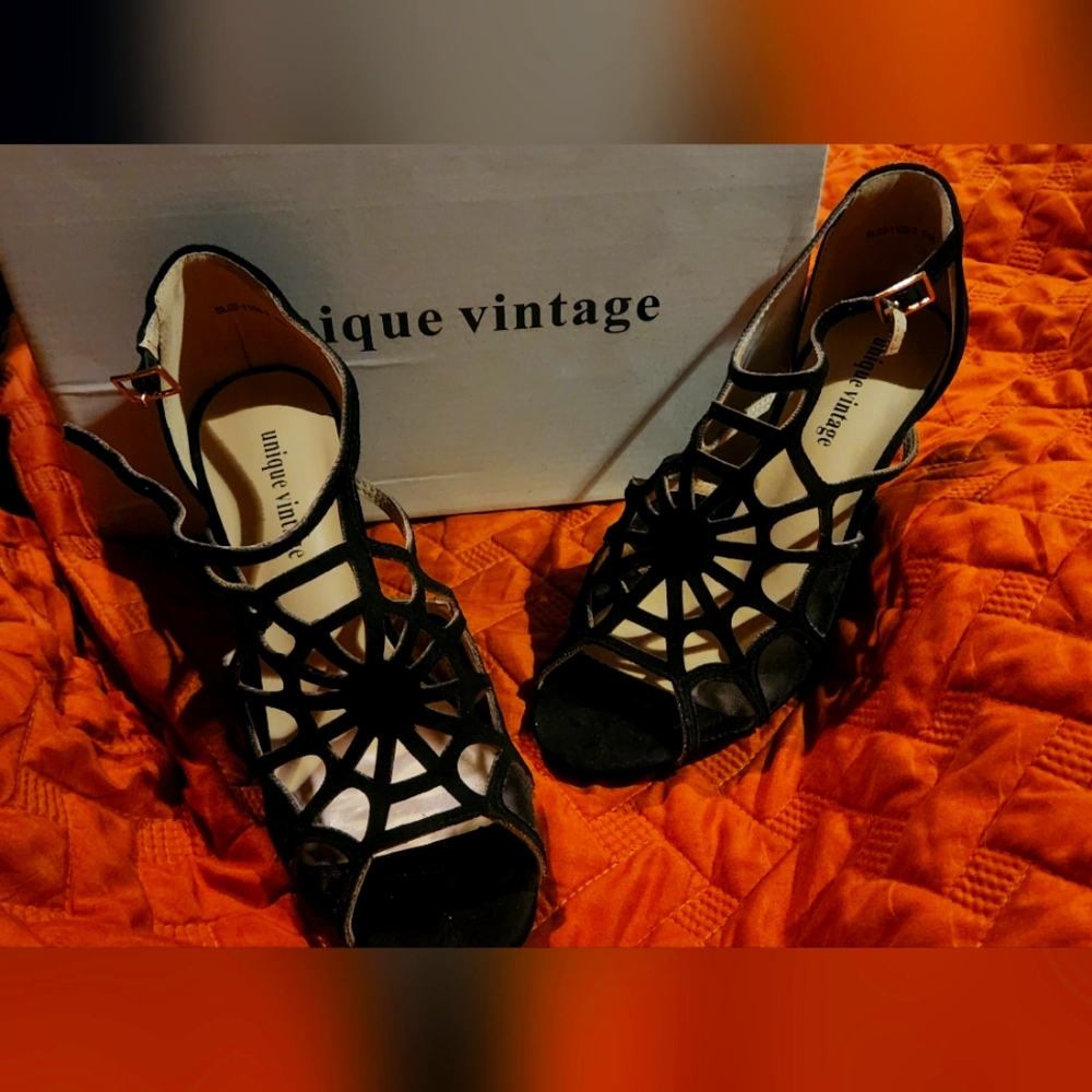 Spider Webb heels